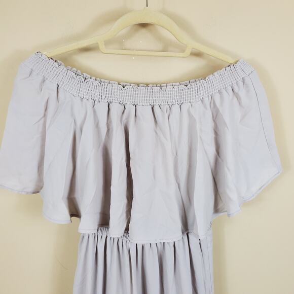 Show Me Your Mumu Hacienda Maxi Dress in Show Me The Ring Crisp Women's Size XS - Picture 4 of 11